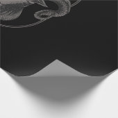 Baphomet Satan Occulan Satan Geschenkpapier (Ecke)