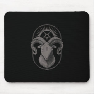 Baphomet Satan Occulan Satan Mousepad