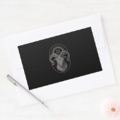 Baphomet Satan Occult Satanic Rechteckiger Aufkleber (Umschlag)