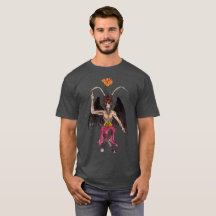 Baphomet Satanist-Wasserfarbe Shirt