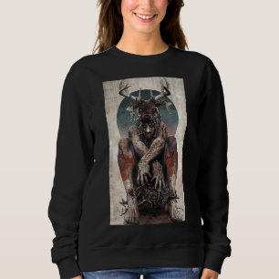 Baphomet Satanist Ziege Satanic Dark Evil 666 Sweatshirt