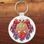 Baphomet Schlüsselanhänger (Vorderseite)