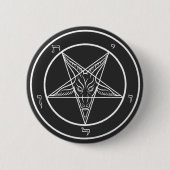 Baphomet Sigil CoS Button (Vorderseite)