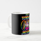 Baphomet Sigil heute nicht Jesus Satanic Unicorn Kaffeetasse (Vorderseite Links)