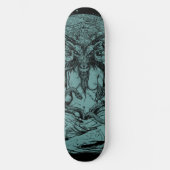 Baphomet Skate-Plattform Skateboard (Vorderseite)
