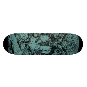 Baphomet Skate-Plattform Skateboard