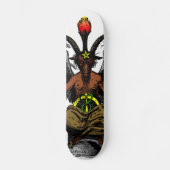 Baphomet Skateboard (Vorderseite)