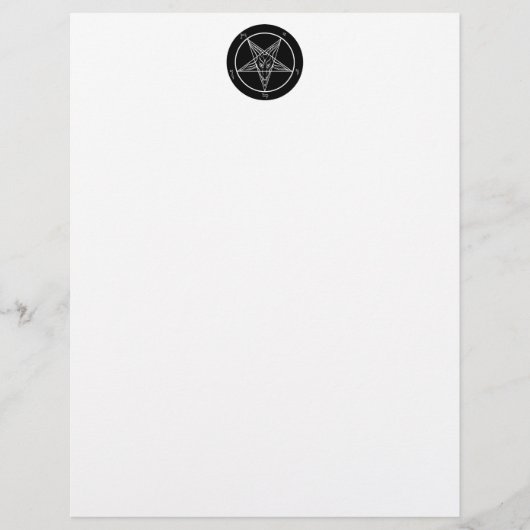 Baphomet Stationery (Vorderseite)