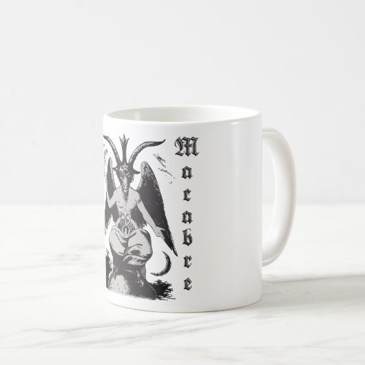 Baphomet Tasse (VorderseiteRechts)