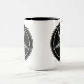Baphomet Tasse alter Art (Zentrum)