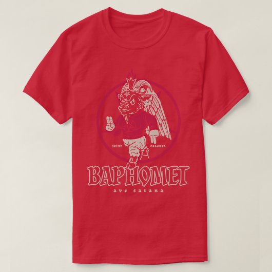 Baphomet TShirt (Design vorne)