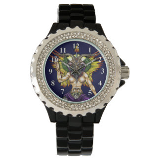Baphomet-Watches (SFW-Version) Armbanduhr
