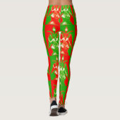 Baphomet WeihnachtsLeggings Leggings (Rückseite)