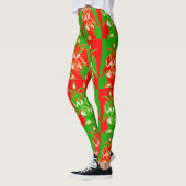 Baphomet WeihnachtsLeggings Leggings (Links)