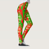 Baphomet WeihnachtsLeggings Leggings (Rechts)