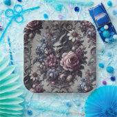 Baphomet's Bouquet - Gotische Blüte Pappteller (Party)