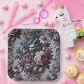 Baphomet's Bouquet - Gotische Blüte Pappteller (Party)