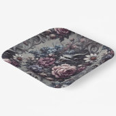 Baphomet's Bouquet - Gotische Blüte Pappteller (Gewinkelt)