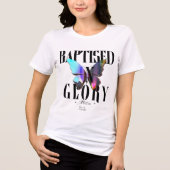 Baptised In Glory Women's Tri-Blend Shirt (Vorderseite)