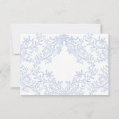 Baptism baby boy thank you card einladung (Rückseite)