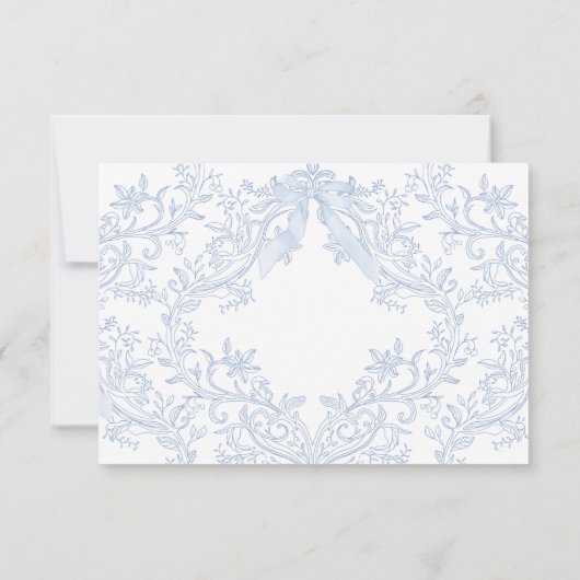 Baptism baby boy thank you card einladung (Rückseite)