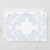 Baptism baby boy thank you card einladung (Rückseite)