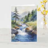 Baptism Card: Galatians 3:25-27 Karte (Gelbe Blume)