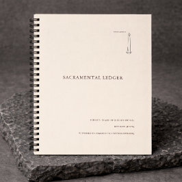 Baptism/Confirmation/ Communion Religious Keepsake Notizblock