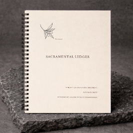 Baptism/ Confirmation/ Communion Rite Keepsake Notizblock