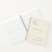 Baptism/Confirmation Rite GodParent Keepsake Notizblock (Innenseite)