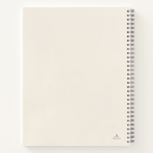 Baptism/Confirmation Rite GodParent Keepsake Notizblock (Rückseite)