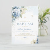 BAPTISM Einladung, erste Einladung der Gemeinschaf (Stehend Vorderseite)