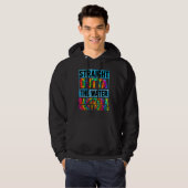 Baptism Funny Straight Outta Water Christian Tie D Hoodie (Vorne ganz)