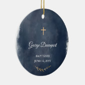 Baptism Gift for Boy - Custom Christening Gift Keramik Ornament (Rechts)