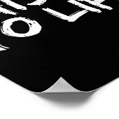 Baptism Gift New Christians Baptismal Quote Raised Poster (Ecke)