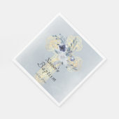 Baptism Holy Cross Serviette (Ecke)