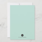 BAPTISM Invasion Gender Neutral - Twins Einladung (Rückseite)