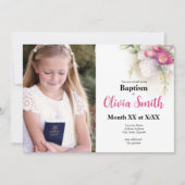 Baptism Invitation Einladung (Vorderseite)