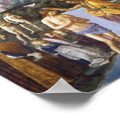 Baptism Of Christ Sistin Chapel - Pietro Perugino Poster (Ecke)