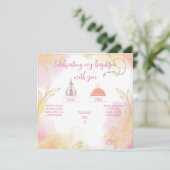 Baptism or Communion Einladung (Stehend Vorderseite)