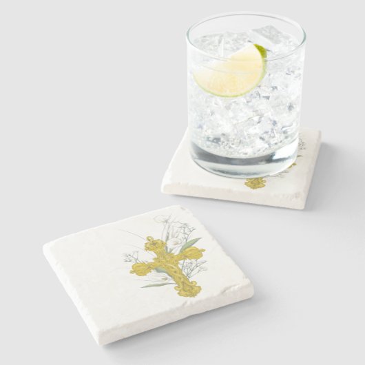 Baptism Steinuntersetzer (Seitenansicht)