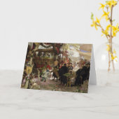 Baptismal Prozession von Prinzen Juan in Sevilla Karte (Gelbe Blume)