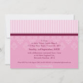 BAPTISMUS ERSUCHT EINLADUNG (Rückseite)