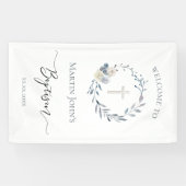 Baptismus katholischer Junge Banner (Horizontal)