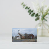 BAPTISTENkirche DES GESCHÄFTS-CARD-BOONVILLE Visitenkarte (Stehend Vorderseite)