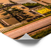 Baptistische Kirche von Windsor, Nova Scotia HDR. Poster (Ecke)