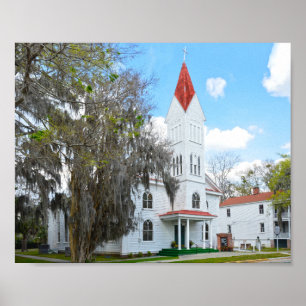 Baptistkirche Tabernacle, Beaufort Poster