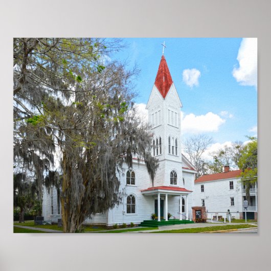 Baptistkirche Tabernacle, Beaufort Poster (Vorne)