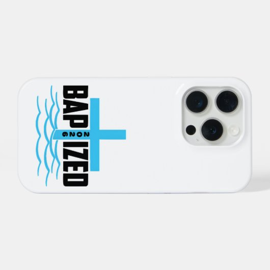 Baptized 2026 Christian Phone Case iPhone Hülle (Rückseite (Horizontal))