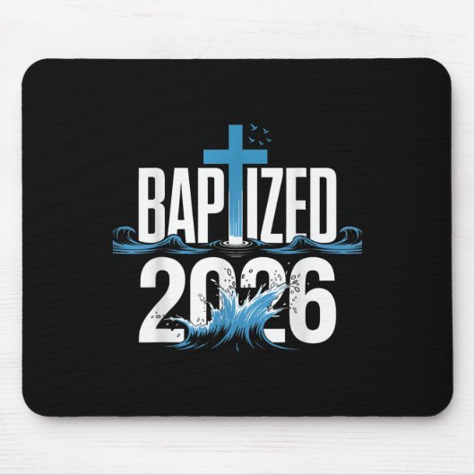 Baptized 2026 mousepad (Vorne)